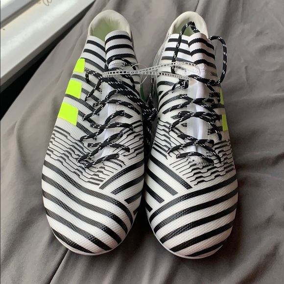 messi zebra cleats